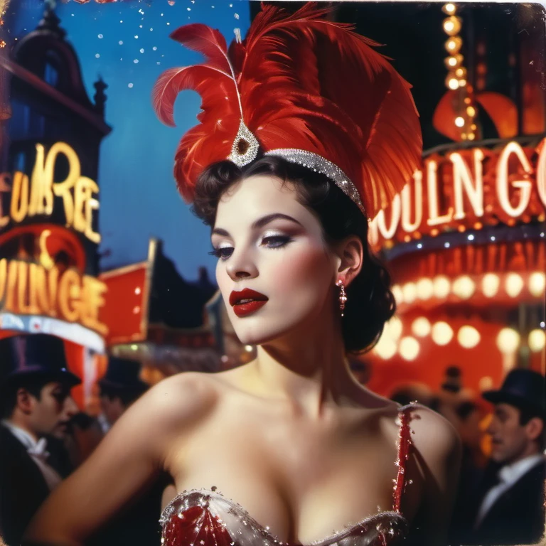 moulinrouge portrait of a girl