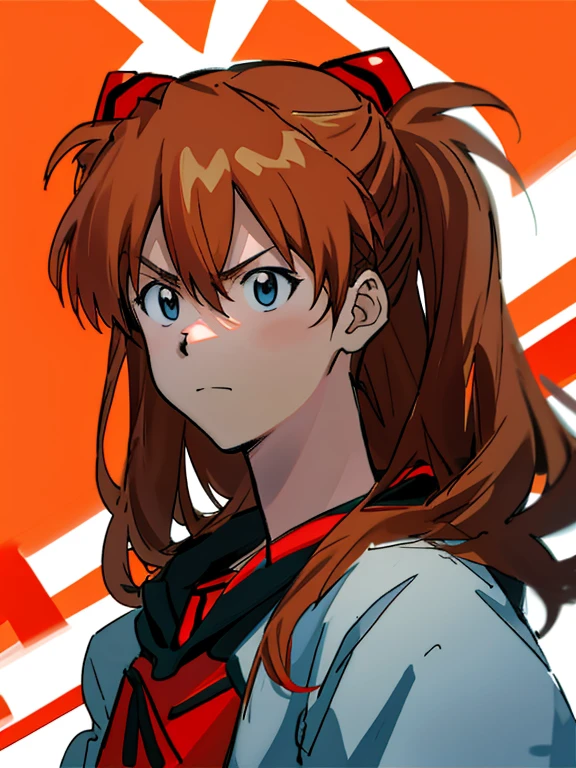 asuka, 1 chica, paracaidismo, 8k, mejor calidad, proud expression, serious expression