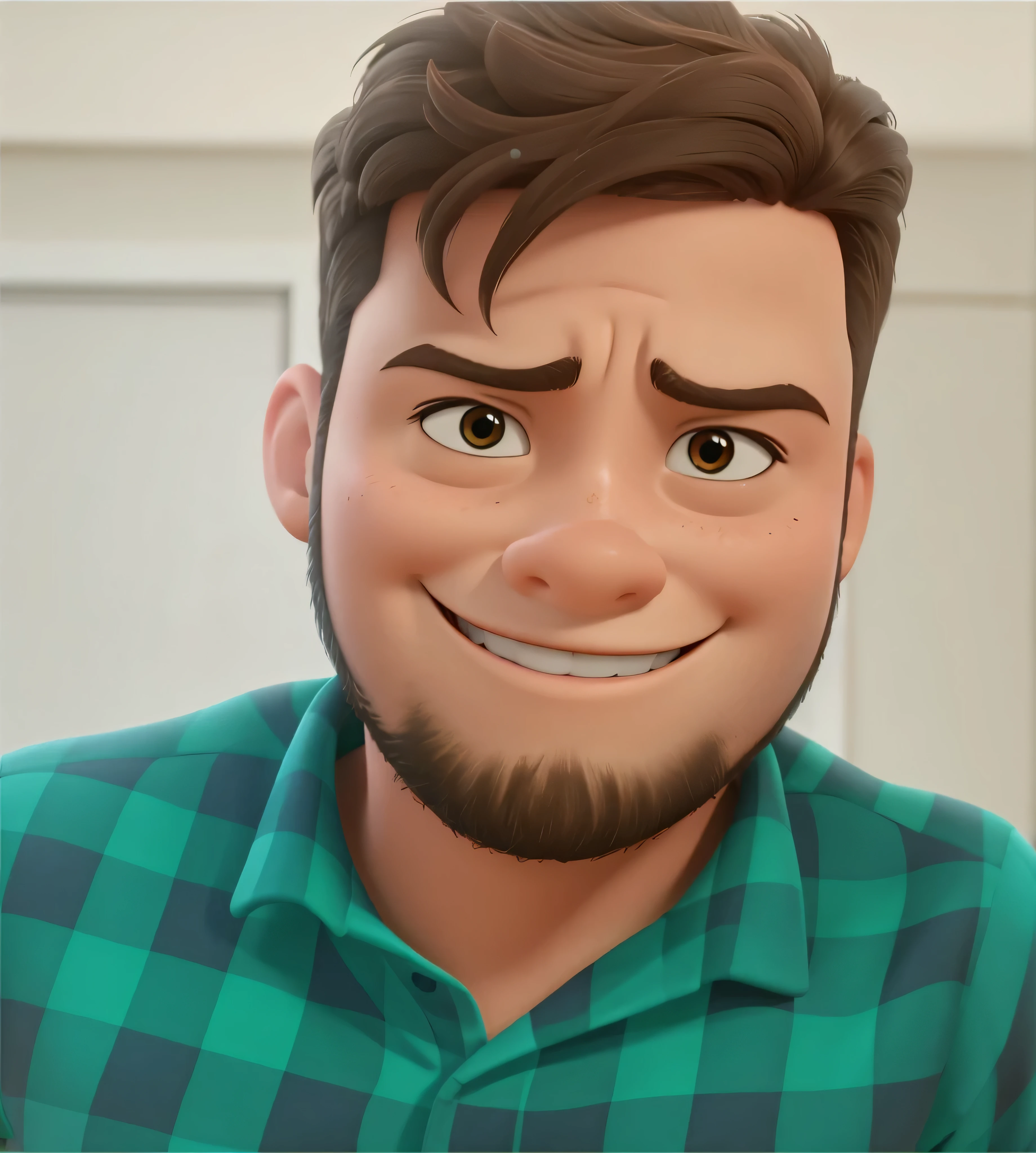 garoto feliz estilo pixar 3d disney