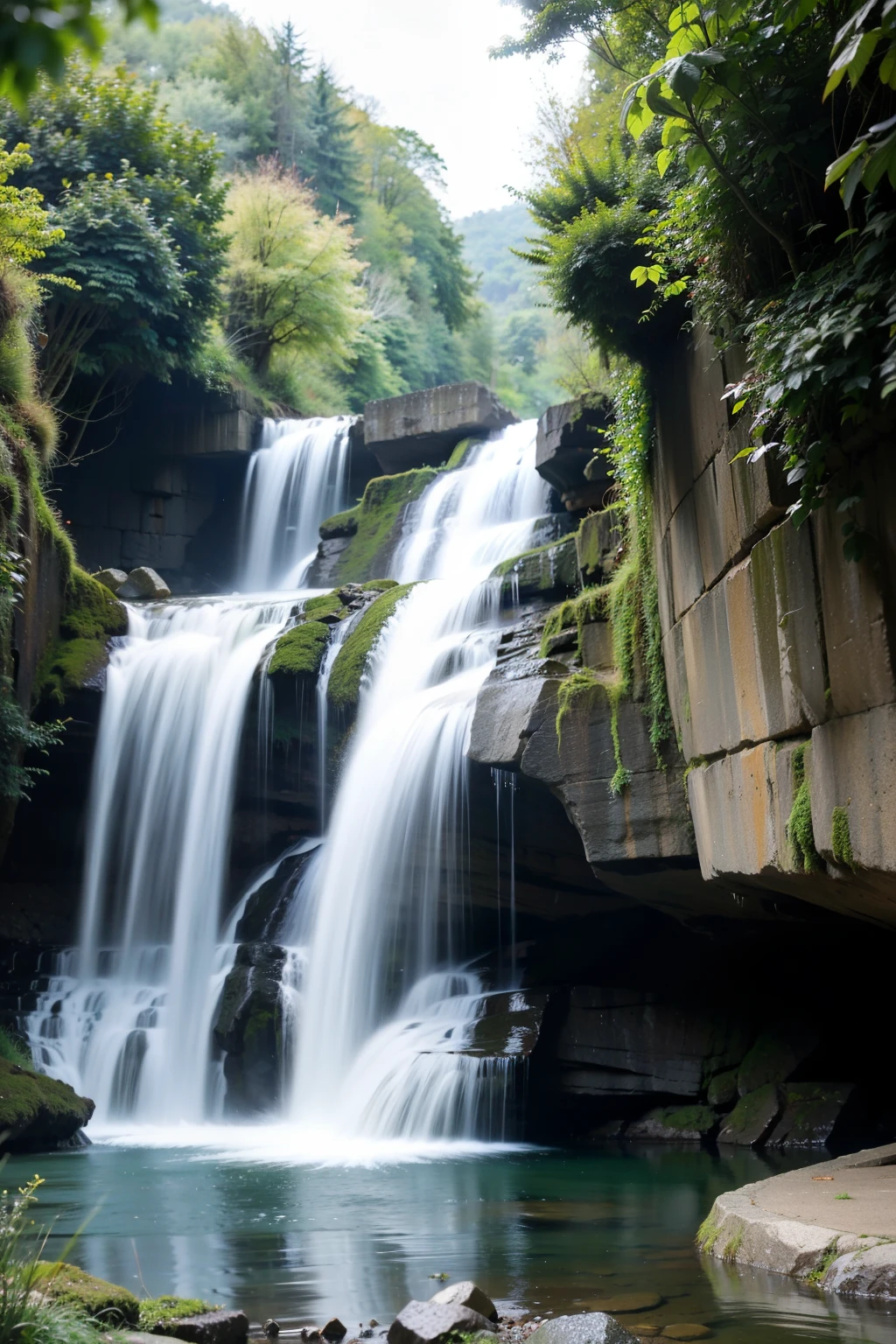 dynamic waterfall