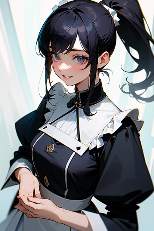 (masterpiece:1.4、top-quality、illustration:1.4,realistic、)、(character focus、breast focus,cowboy shot:1.3)、(1girl),(Open mouth happy smile:1.3),(half closed eyes),cute face,blue eyes、()、
,(stand:1.4),(Shining smile),
,(slender),(sexy
idol clothes:1.3),(black middle hair:1.6,blunt bangs,),(hair ribbon1.3), (medium breasts:1.3)、stage
、slender、