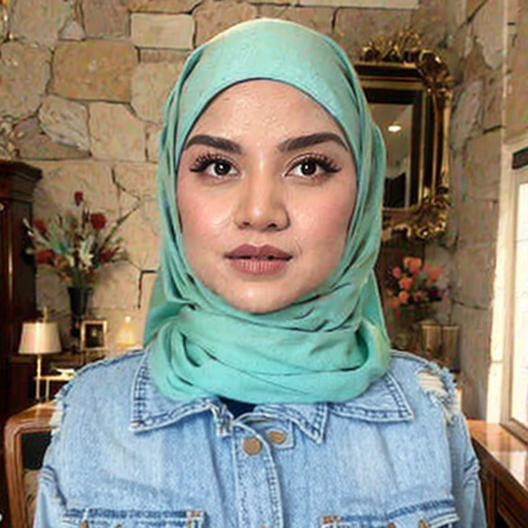(masterpiece, best quality:1.2), 1girl, solo, hijab
