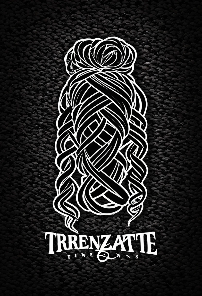 Create logo design "trenzate conkarla" un emprendimiento que realiza peinados con trenzas, for boys and girls.