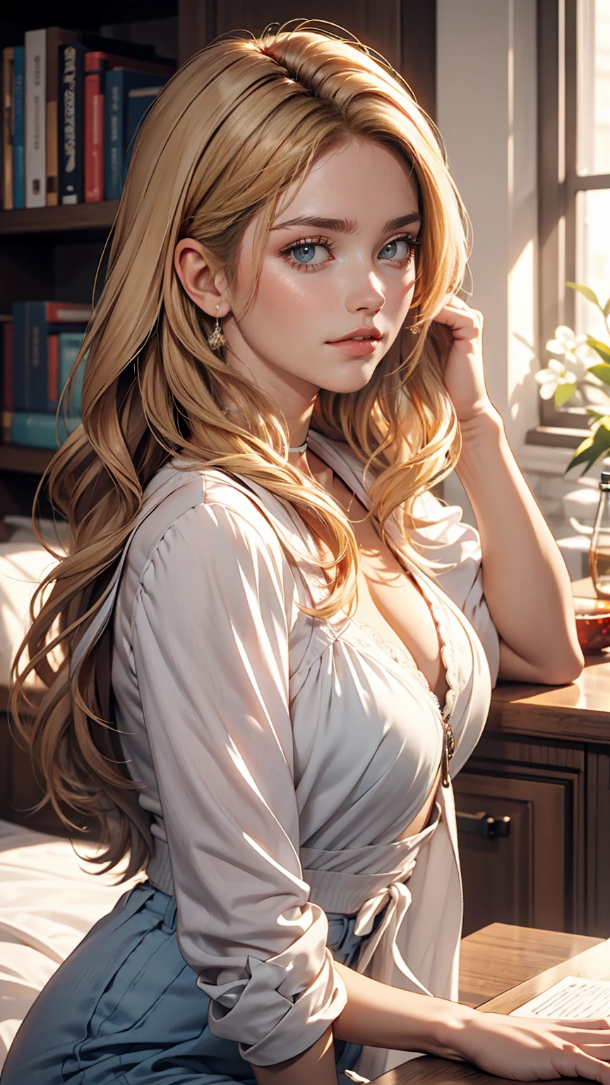 A 23-year-old white woman with unparalleled beauty、blue eyes、Dark Blonde、Hair is wavy、long hair、The ends of the hair are curled upwards、smile、She's wearing a black lace choker.、Wearing a white tank top、The navel is sticking out、My abs are ripped、A slim, well-proportioned, muscular body with big breasts、The sunlight is shining from above、Photorealistic images、8K quality、My chest is popping out、I want my head to stay off screen、Wearing accessories on the wrist、I'm wearing black stockings、I'm wearing skinny jeans、I am sitting with my legs stretched out on the grass in the park and my arms are stuck behind my back.、Angle from above