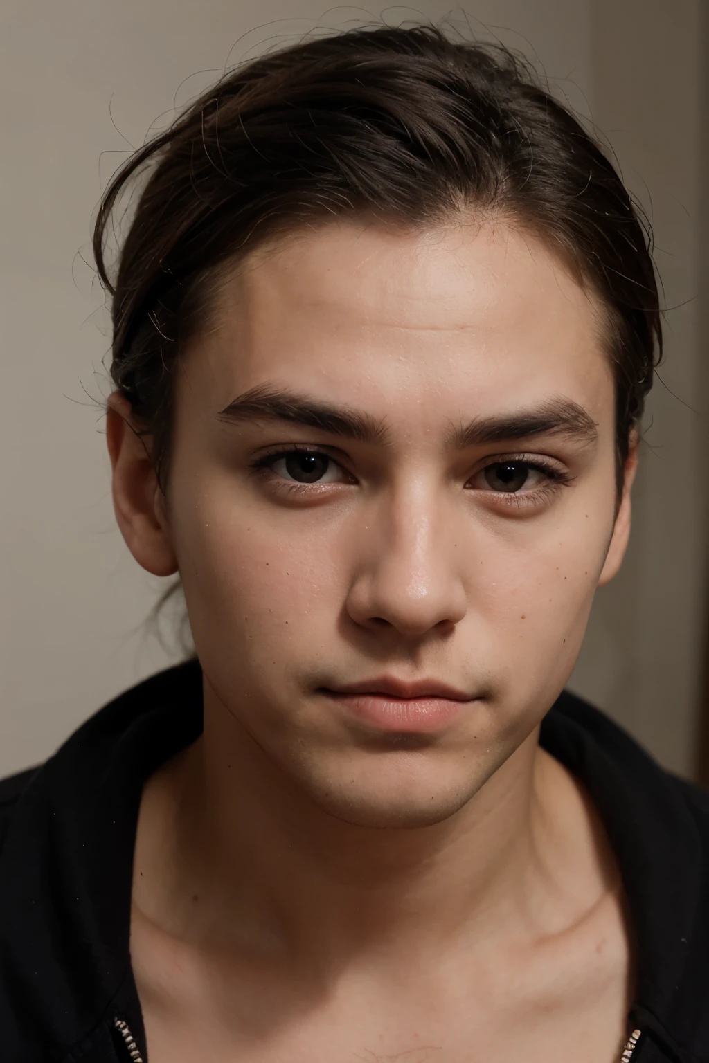 generate images of a cute man with a cute eyebrow