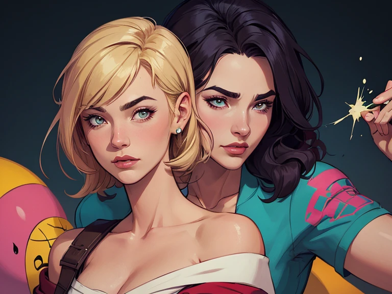Personagens GTA estilo artgerm femininas Yvonne Strahovski estilo de desenho garota,, pequeno, Shy, bunda grande, catholic nun outfit , dynamic pose, Quente, soft or colored lips, fundo simples, perfect hands, anatomia perfeita, Inclina Jennifer Connelly estilo Cartoon estilo ilustraesenhos animados, estilo de arte dos desenhos animados, digital illustration style, design de personagens altamente detalhado, arte digital detalhada fofa, City fan art, design de personagem retrato, beautiful digital illustration, retrato de alta qualidade, arte em quadrinhos, retrato do design do personagem, Peituda sem roupa e seios médios personagem feminina duas namoradas Linda personagem pose em dynamic pose duas mulheres juntas Yvonne Strahovski à esquerda e junto com Jennifer Connelly à direita com corpo simétrico com espartilho e seios lindos, corpo bem definido, delicado e sensual, estilo de desenho animado, digital illustration with each other artgerm style Angelica - Fate/Kaleid Liner Prisma Illya cartoon style digital illustration colorful background diverse attractive woman sesy beautiful female symmetrical breasts beautiful breasts in cartoon style digital illustration art, melhor qualidade,Cartoon style digital illustration style Jill Valentin resident Evil (papel de parede extremamente detalhado da unidade CG 8k), (melhor qualidade), (best illustration), (melhor sombra), absurdos, Realistic lighting, (abismo), lindo brilho detalhado, arte de , Cartoon style digital illustration style artgermstyle Cartoon style digital illustration GTA uma imagem de desenho estilo Cartoon estilo ilustração digital estilo Personagem Yvonne Strahovski omagem de desenho animado de uma mulher .Ilustra??o estilo desenho animado, estilo de arte dos desenhos animados, estilo de arte dos desenhos animados, digital illustration style, design de personagens altamente detalhado, arte digital detalhada fofa, City fan art, Design de personagens de retrato, linda il