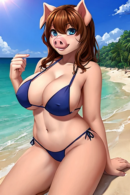 Pig bikini