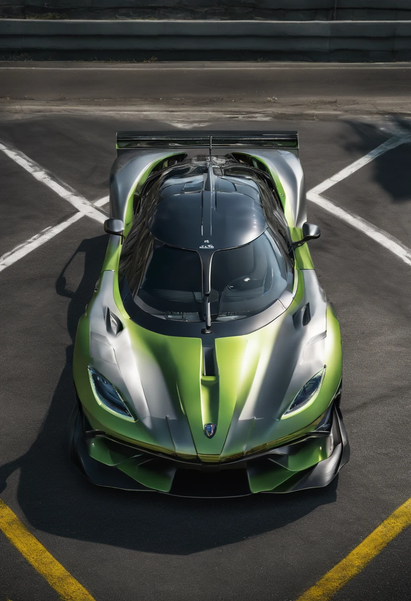 Crie uma imagem de um koenigsegg jesko absolut em 4k 1080p 120FPS