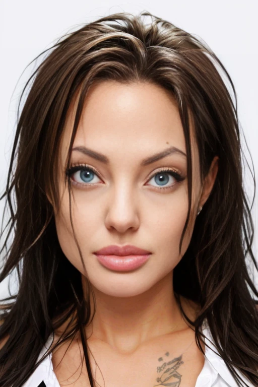 Angelina Jolie, face, portrait, (determined to fuck you face:1)