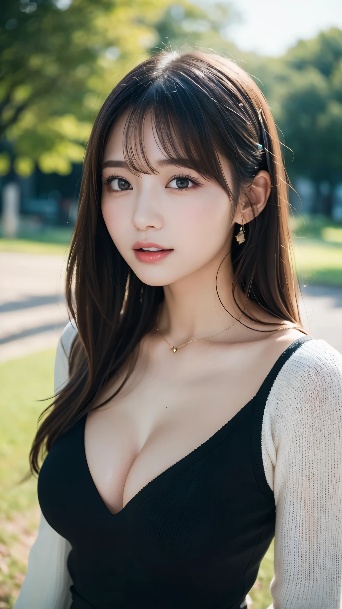 Tabletop, highest quality, figure, Very detailed, In detail, High resolution, 8k wallpaper, Perfect dynamic composition, Beautiful fine details, Natural Lip, long sleeve black knit dress, Small breasts, ランダムにcuteポーズ,RAW Photos,KPOP idol faces,cute,Face close-up,BREAK ceremony,((Random sexy poses、put in、Deep joy, Ecstatic eyes:1.2)), ((I gasp hard:1.2))、Ecstatic face、Climax expression, Through clenched teeth、My whole body is convulsing、Official Art,Very detailed CG Unity 8k 壁紙, (masterpiece:1.0),(highest quality:1.0), photo shoot, 8k, Browsing Caution, High resolution, Kodak Portrait 400, Film Grain, Lens flare brilliance,Very low camera angle, View your viewers