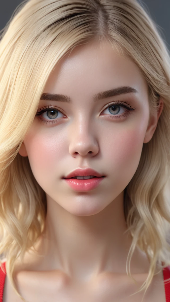 girl looks like cherrychrush, blond hair, (best quality, 4k, 8k, high resolution, masterpiece: 1.2), ultra detailed, (realistic, photorealistic, photorealistic: 1.37), 