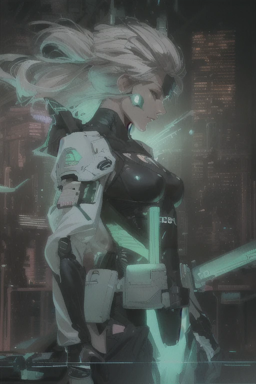 ((La mejor calidad)), ((obra maestra)), (muy detallado:1.3), ..............3D, Beautiful (cyberpunk:1.3) Mujer hacker, peinado corto,pelo corto, Volver al visor, cabello grueso, Terminal de ordenador operativo, Pantalla montada en la cabeza, computer server, Pantalla LCD, fiber optic cable, Logotipo de la empresa, HDR (High Dymanic Range), Trazado de rayos, NVIDIA RTX, Super resolution, Irreal 5, Subsoil Scatter, Textura PBR, Post-procesamiento, Anisotropic filtering, profundidad de campo, maximum sharpness and sharpness, Texturas multicapa, Albedo y Highlight Maps, Sombreado de superficies, Accurate simulation of light-material interactions, proporciones perfectas, Renderizado de octanaje, duotone lighting, ISO bajo, balance de blancos, Regla de los tercios, amplia apertura, 8K RAW, efficient sub-pixels, sub-pixel convolution, glow particles, dynamic  pose