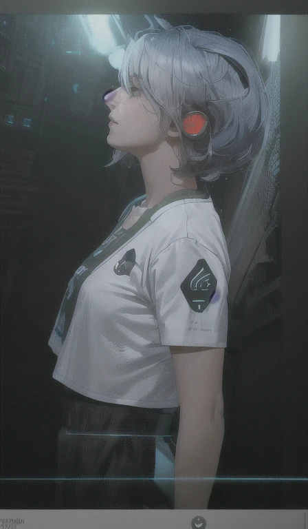 ((La mejor calidad)), ((obra maestra)), (muy detallado:1.3), ..............3D, Beautiful (cyberpunk:1.3) Mujer hacker, peinado corto,pelo corto, Volver al visor, cabello grueso, Terminal de ordenador operativo, Pantalla montada en la cabeza, computer server, Pantalla LCD, fiber optic cable, Logotipo de la empresa, HDR (High Dymanic Range), Trazado de rayos, NVIDIA RTX, Super resolution, Irreal 5, Subsoil Scatter, Textura PBR, Post-procesamiento, Anisotropic filtering, profundidad de campo, maximum sharpness and sharpness, Texturas multicapa, Albedo y Highlight Maps, Sombreado de superficies, Accurate simulation of light-material interactions, proporciones perfectas, Renderizado de octanaje, duotone lighting, ISO bajo, balance de blancos, Regla de los tercios, amplia apertura, 8K RAW, efficient sub-pixels, sub-pixel convolution, glow particles, dynamic pose