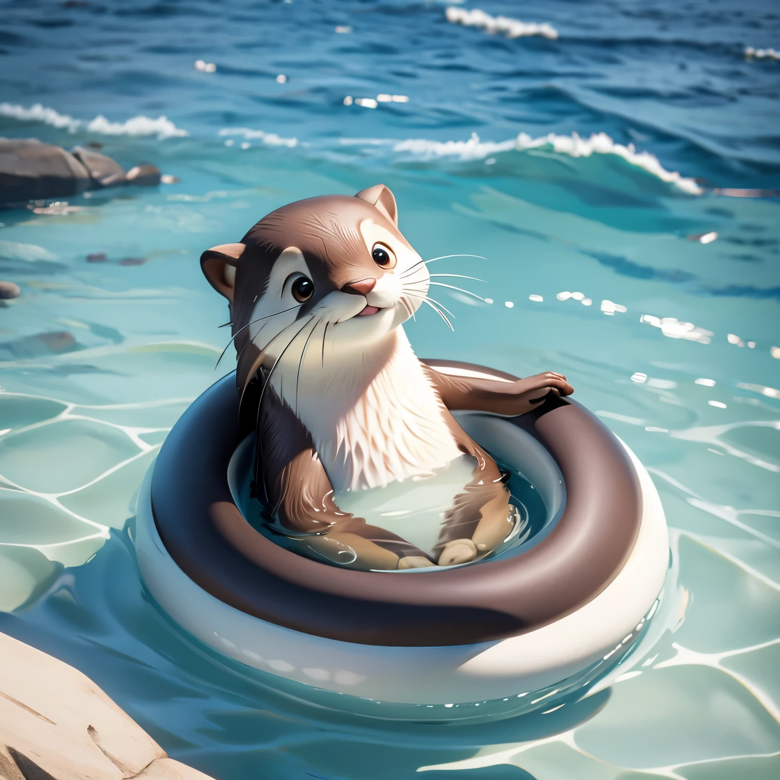 An otter