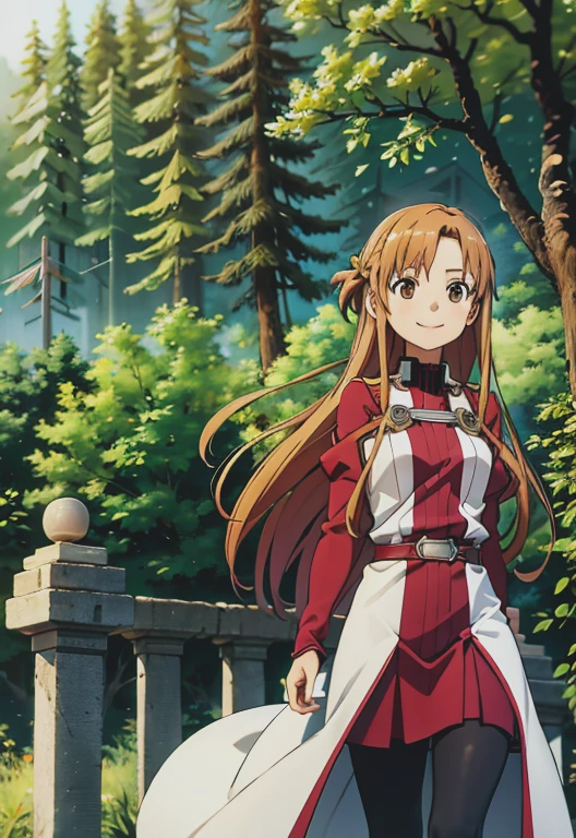 SO-Asuna,alone,smile,City of Forests