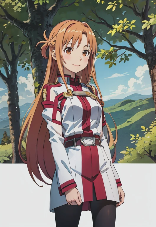 SO-Asuna,alone,smile,City of Forests