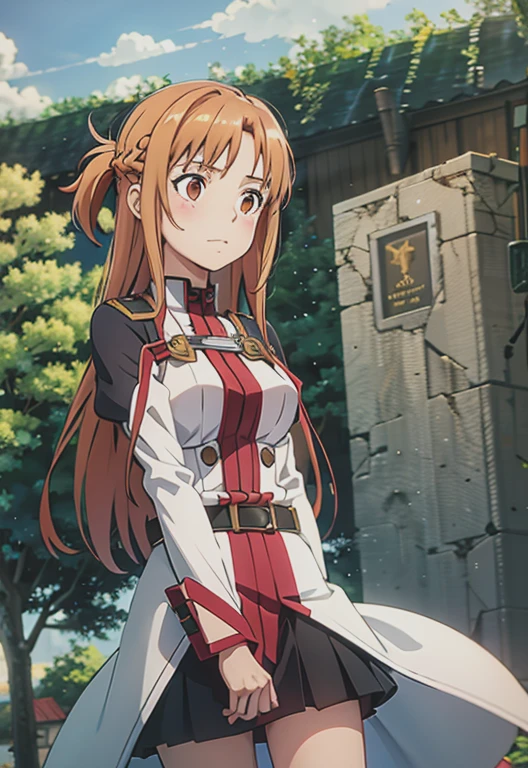 SO-Asuna,alone,Embarrassed,Town