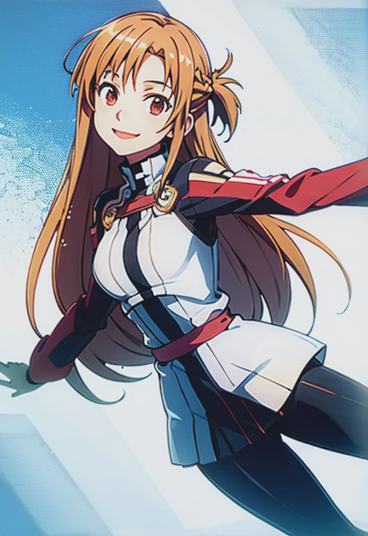 SO-Asuna,alone,smile,Town