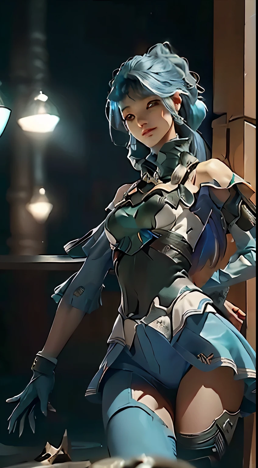 ((melhor qualidade)), ((obra de arte)), (detalhado:1.4), 3D, uma imagem de uma linda mulher cyberpunk,HDR (High-range dynamics),Rastreamento de raio,NVIDIA RTX,Super-resolution,Irreal 5,underground dispersal,PBR Texturing,Post-processing,Anisotropic filtering,Profundidade de campo,maximum clarity and sharpness,Texturas multicamadas,Albedo e mapas especulares,surface shading,Accurate simulation of light-material interaction,perfect proportions,octane rendering,two tone lighting,Grande abertura,ISO baixo,white balance,rule of thirds,8K CRU,