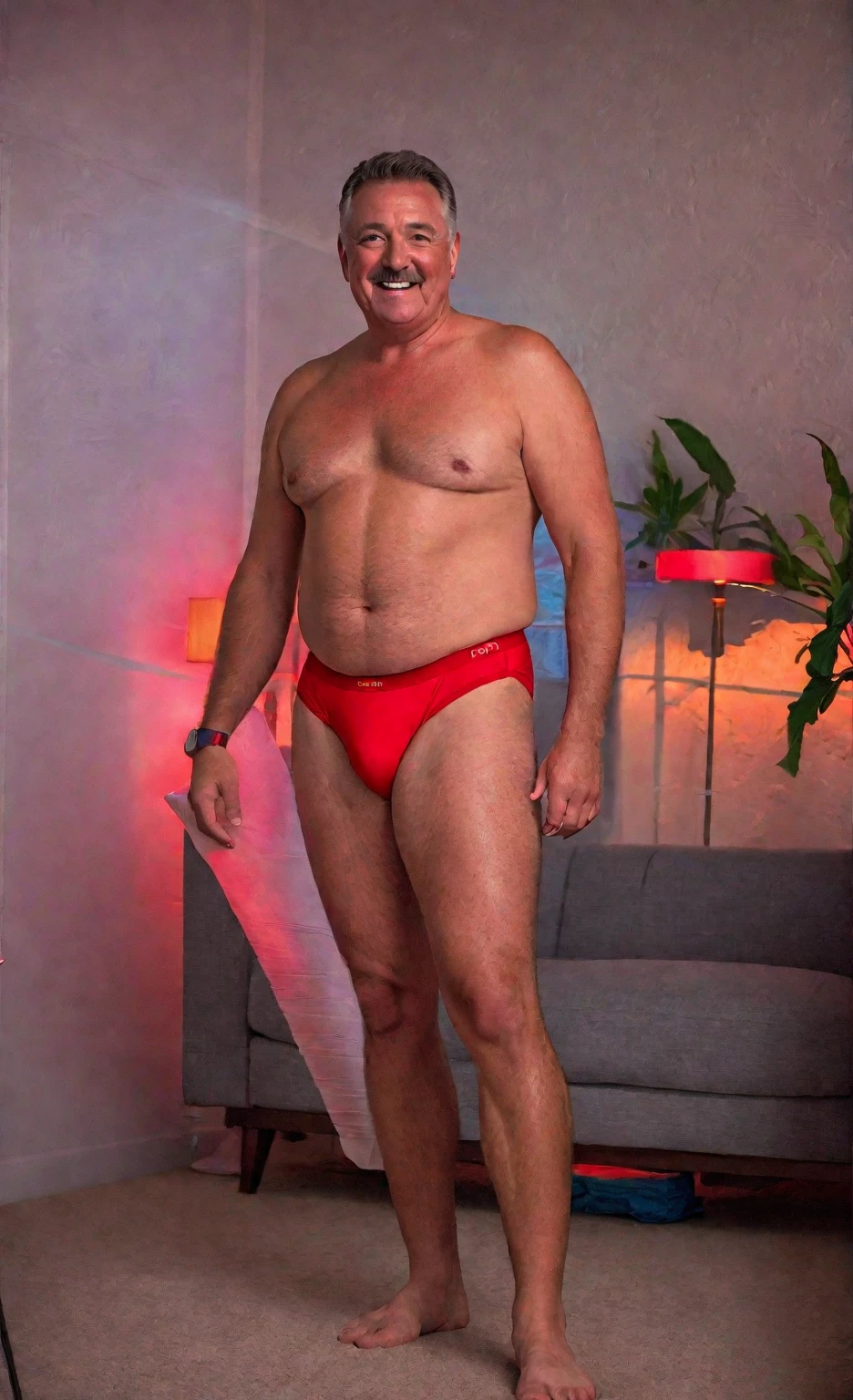 big daddy in red underwear