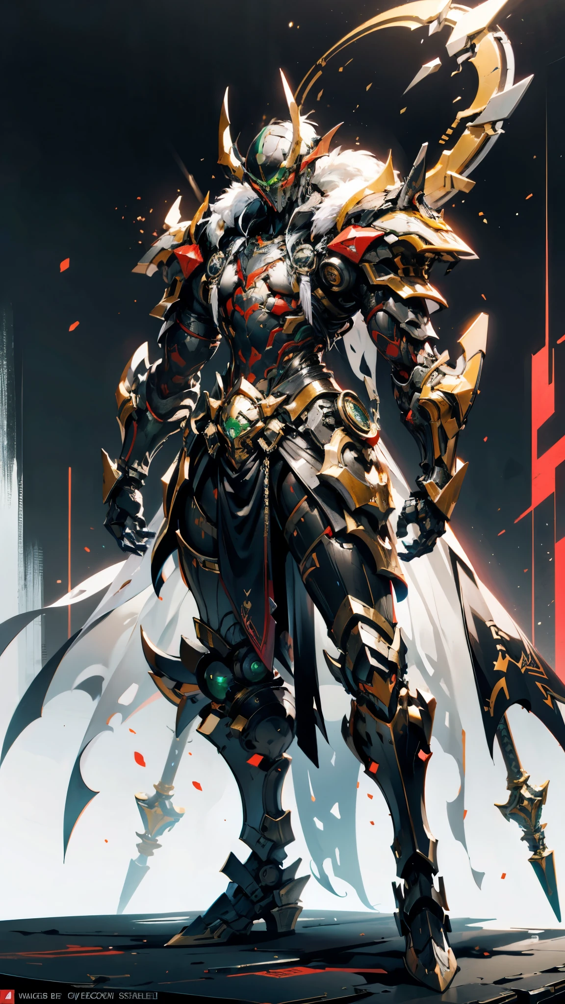 A man wearing a full-face helmet, a fantasy-style biotech armored combat suit, green eyes, (a composite layered chest armor), fully enclosed shoulder guards, matching arm and leg guards, the belt is adorned with fangs biting into orbs, (the color scheme is primarily black with red accents), the design balances heavy with agility, a high-tech bio-mecha armor, (Bat concept Armor, stand on the top of a skyscraper in a futuristic sci-fi city), this character embodies a finely crafted fantasy-surreal style armored hero in anime style, exquisite and mature manga art style, (element, plasma, energy, the armor glows), ((male:1.5)), metallic, real texture material, dramatic, high definition, best quality, highres, ultra-detailed, ultra-fine painting, extremely delicate, professional, perfect body proportions, golden ratio, anatomically correct, symmetrical face, extremely detailed eyes and face, high quality eyes, creativity, RAW photo, UHD, 32k, Natural light, cinematic lighting, masterpiece-anatomy-perfect, masterpiece:1.5