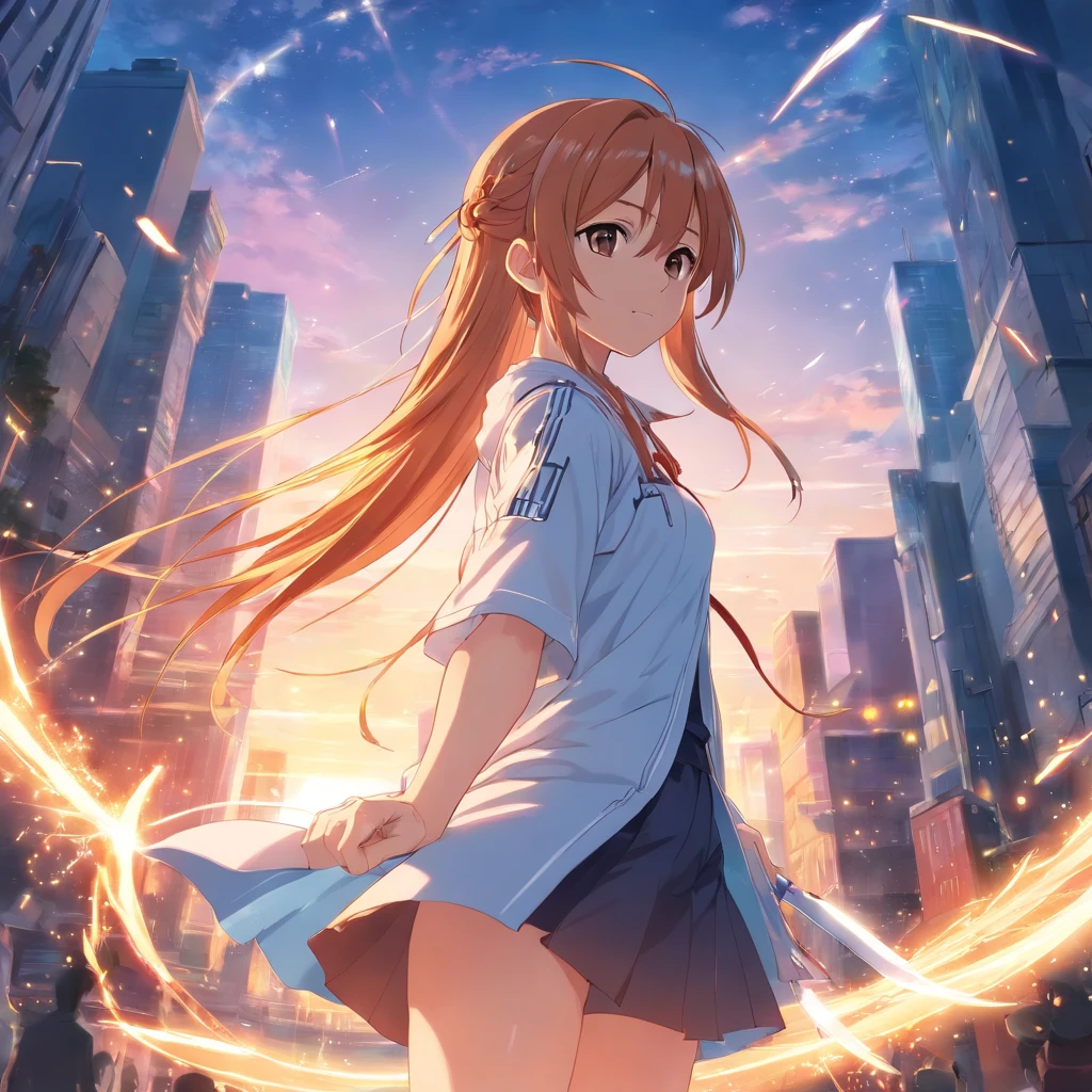 masterpiece, Better Quality, Asuna Sword Art Online Aincrad