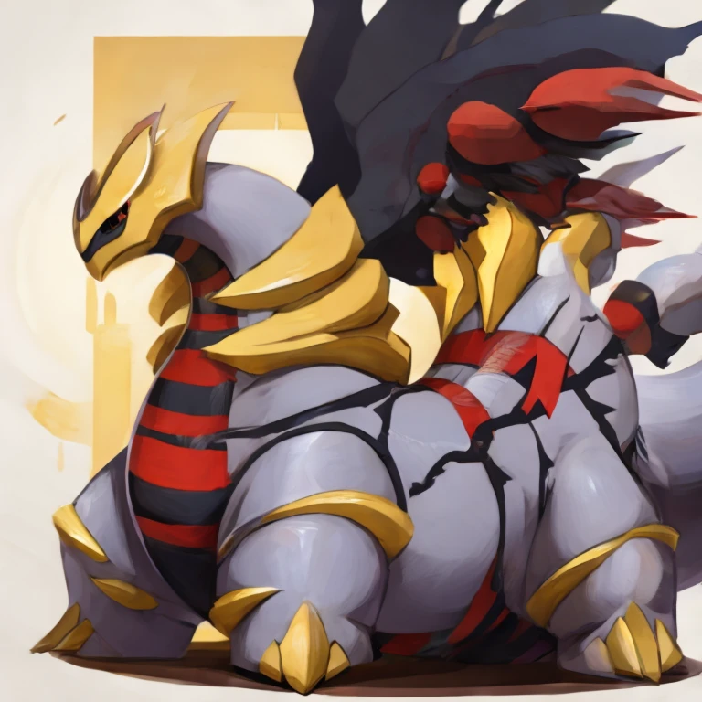 Fat Pokemon giratina, profile 