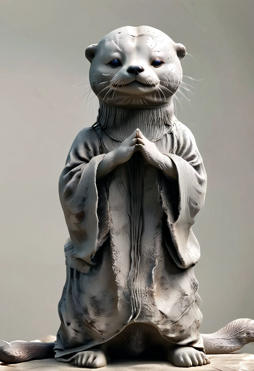 High-resolution images,masterpiece,best quality,An Otter