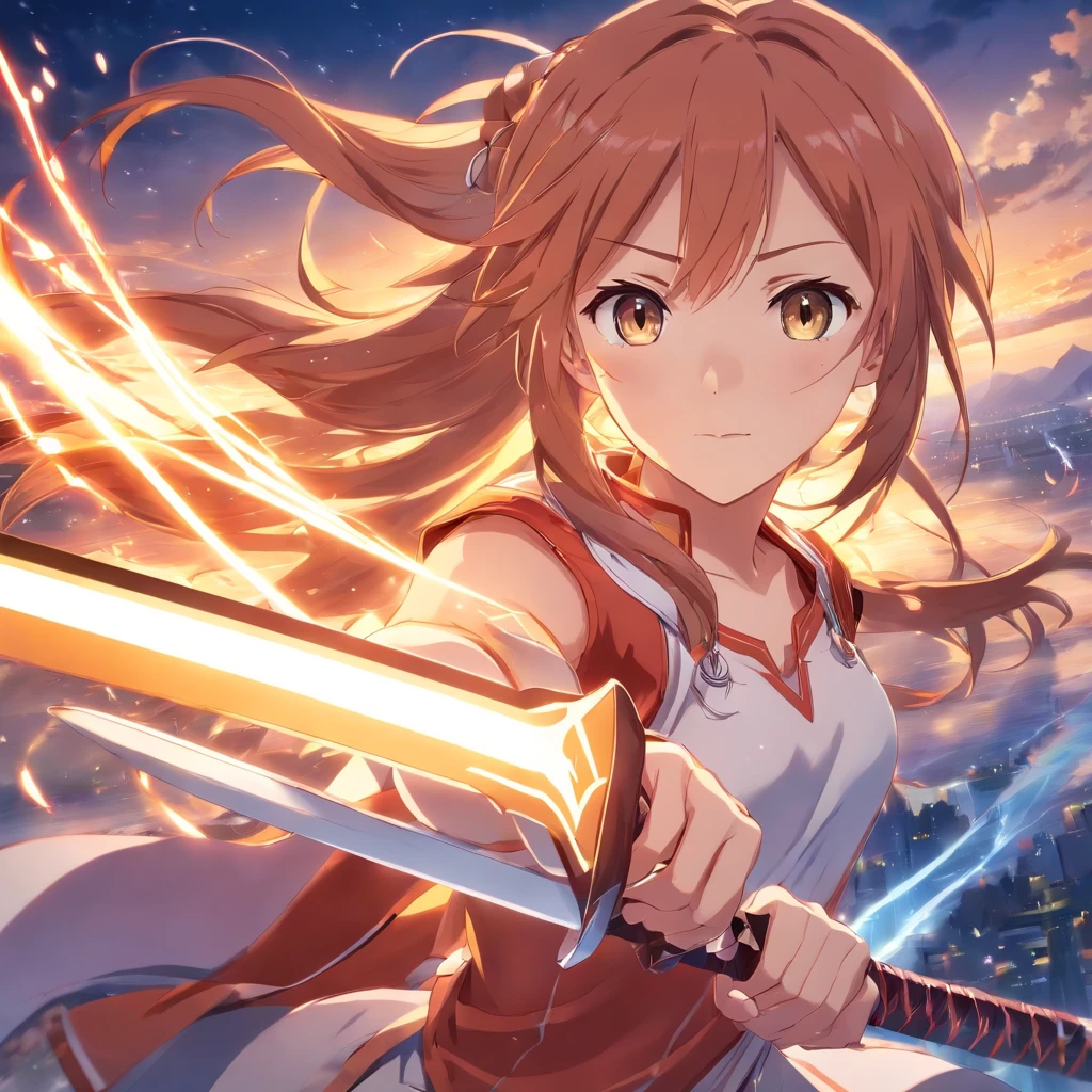 masterpiece, Better Quality, Asuna Sword Art Online Aincrad