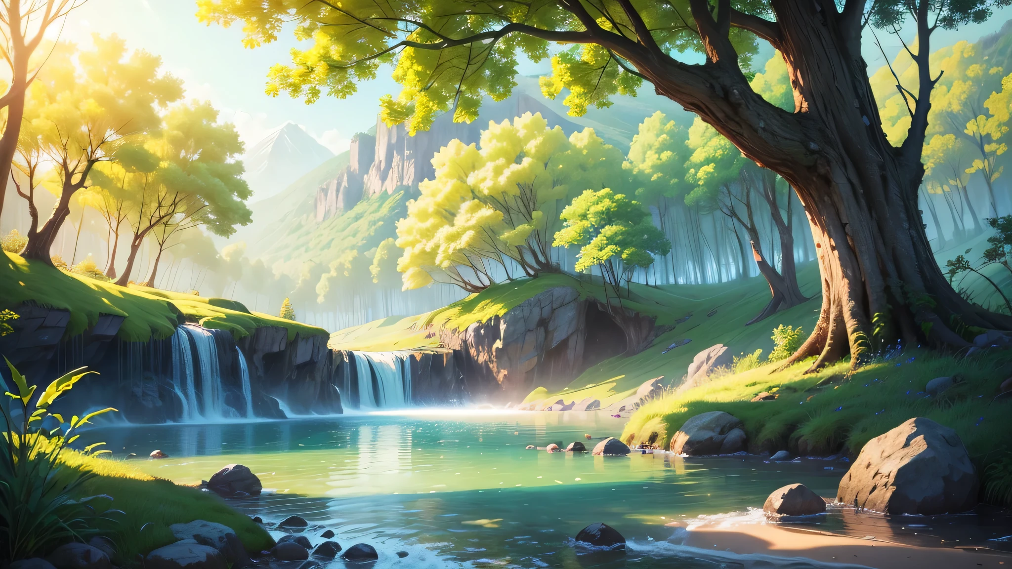 nature bright beautiful
