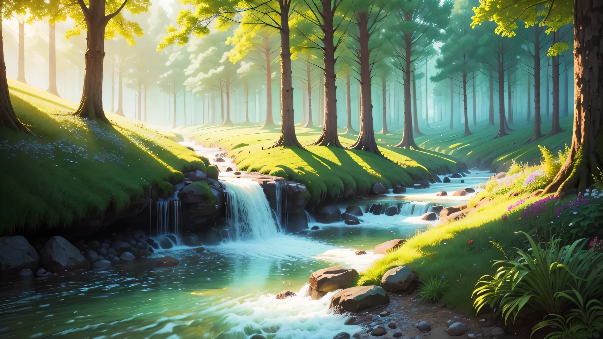 nature bright beautiful