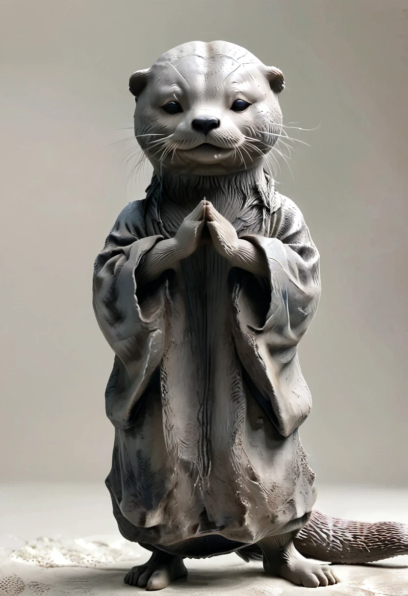 High-resolution images,masterpiece,best quality,An Otter