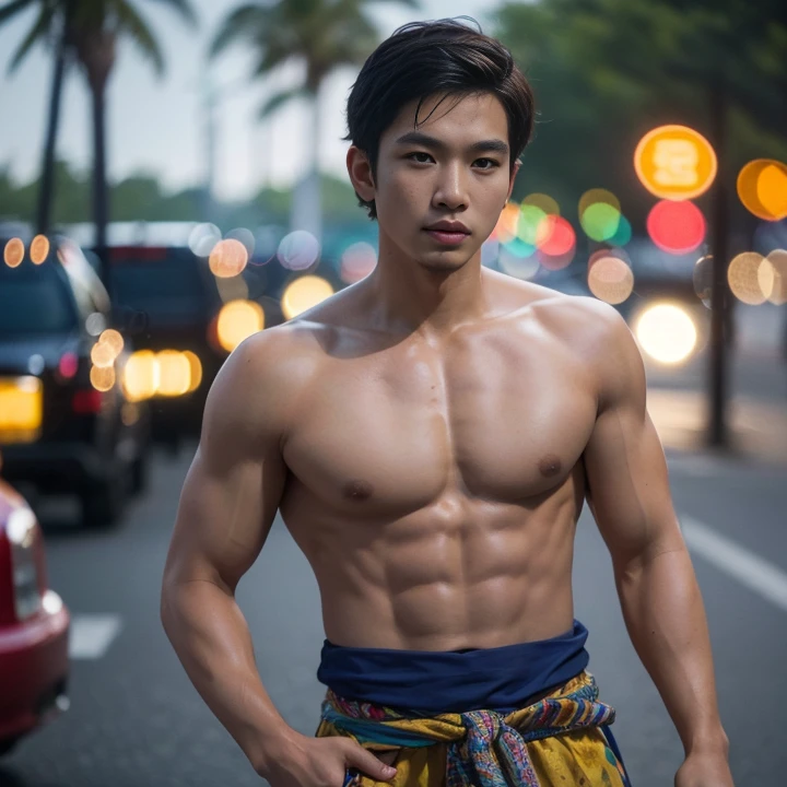 (best quality,8k,highres:1.3), (realistic,photorealistic:1.37),(vivid colors),(bokeh), (photography), (indonesian man), (realistic skin texture)