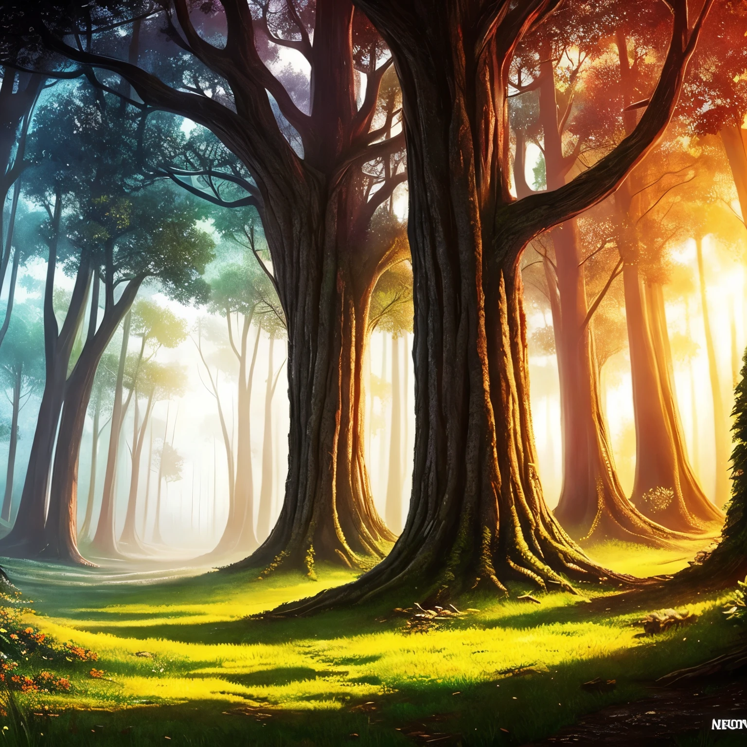 background, fantasy, fantastic, fantasy, forest