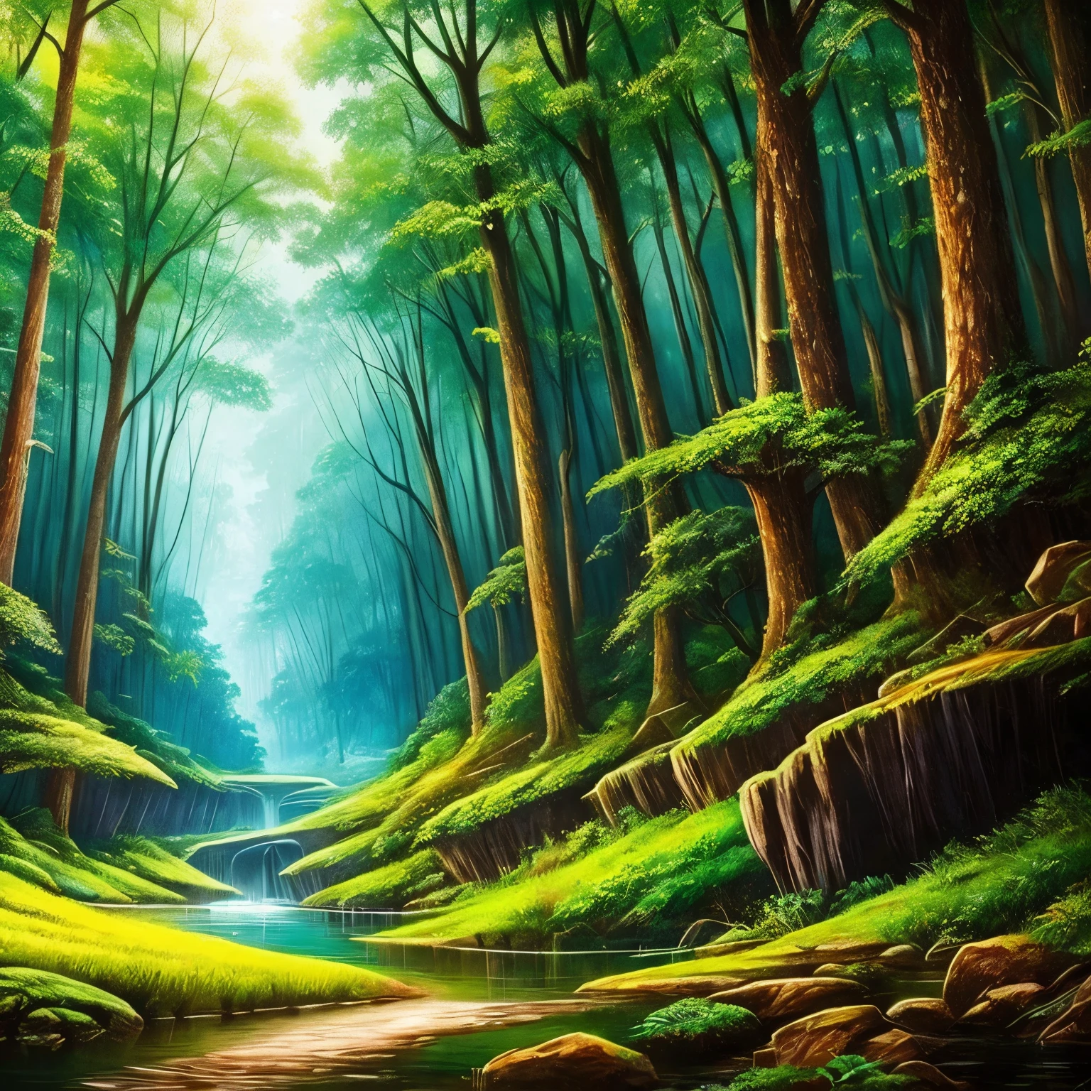 background, fantasy, fantastic, fantasy, forest