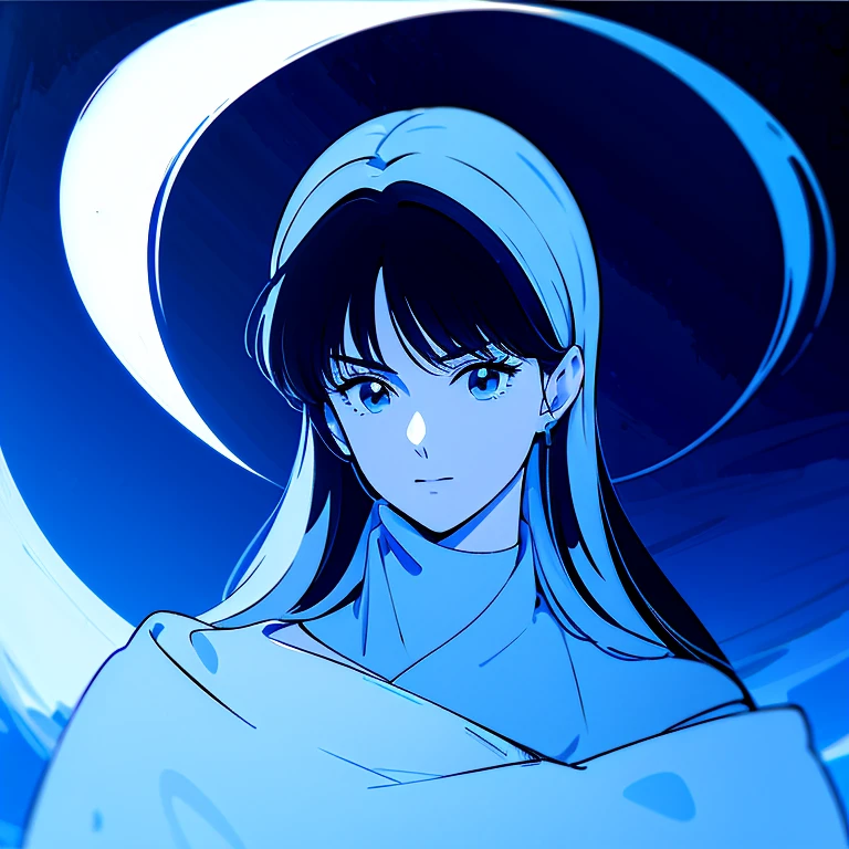 (melhor qualidade,high resolution,obra de arte:1.2),ultra-detalhado,Anime arte de linha:1.1,Preto e branco,arte de linha,manga style,Deus da morte,lindo rosto detalhado,olhos expressivos,sharp contrast,Flowing mantle,atmosfera misteriosa,fundo escuro