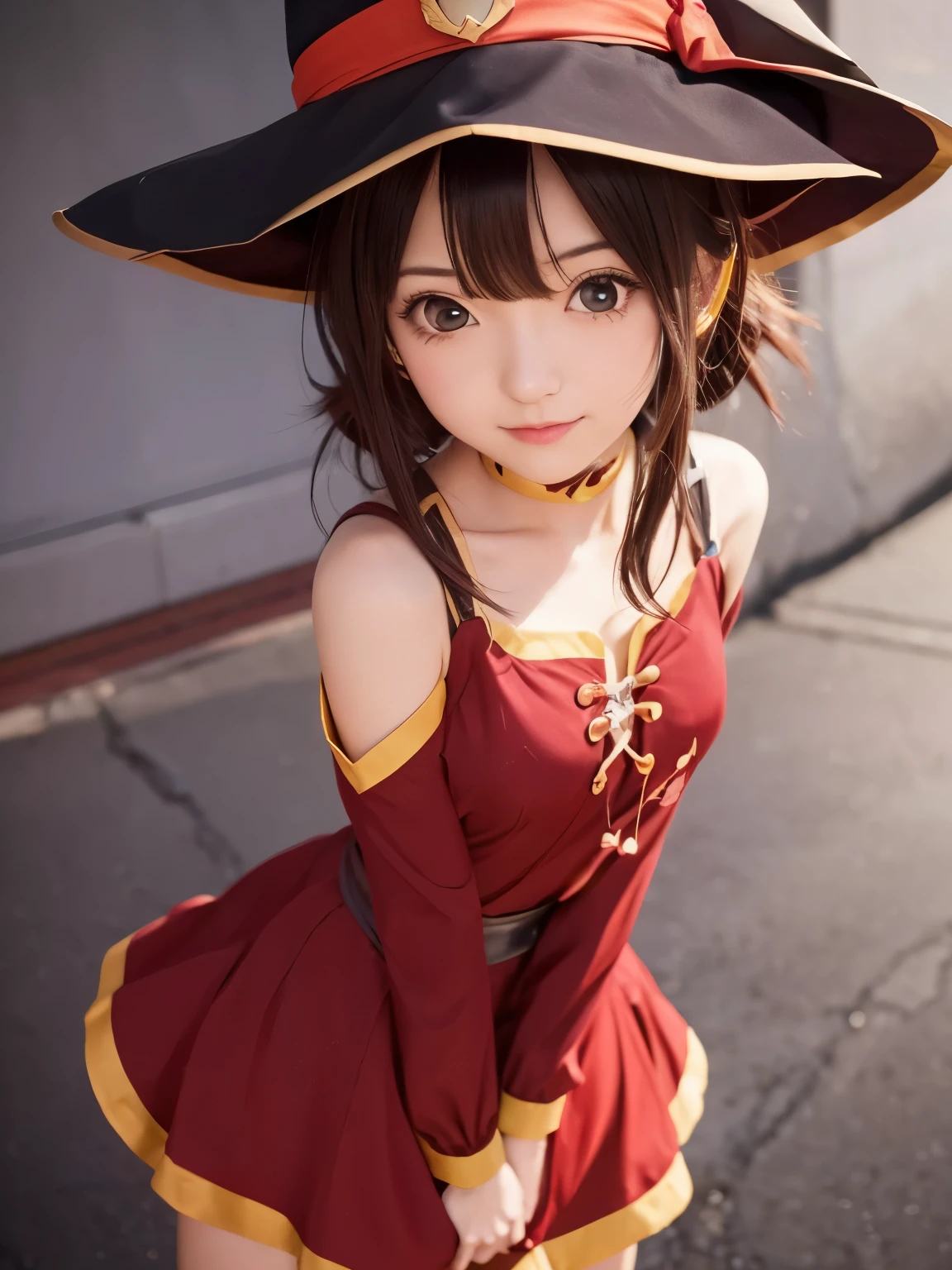 realista, Megumin (konosuba), Obra maestra, Alto detalle, alta calidad,