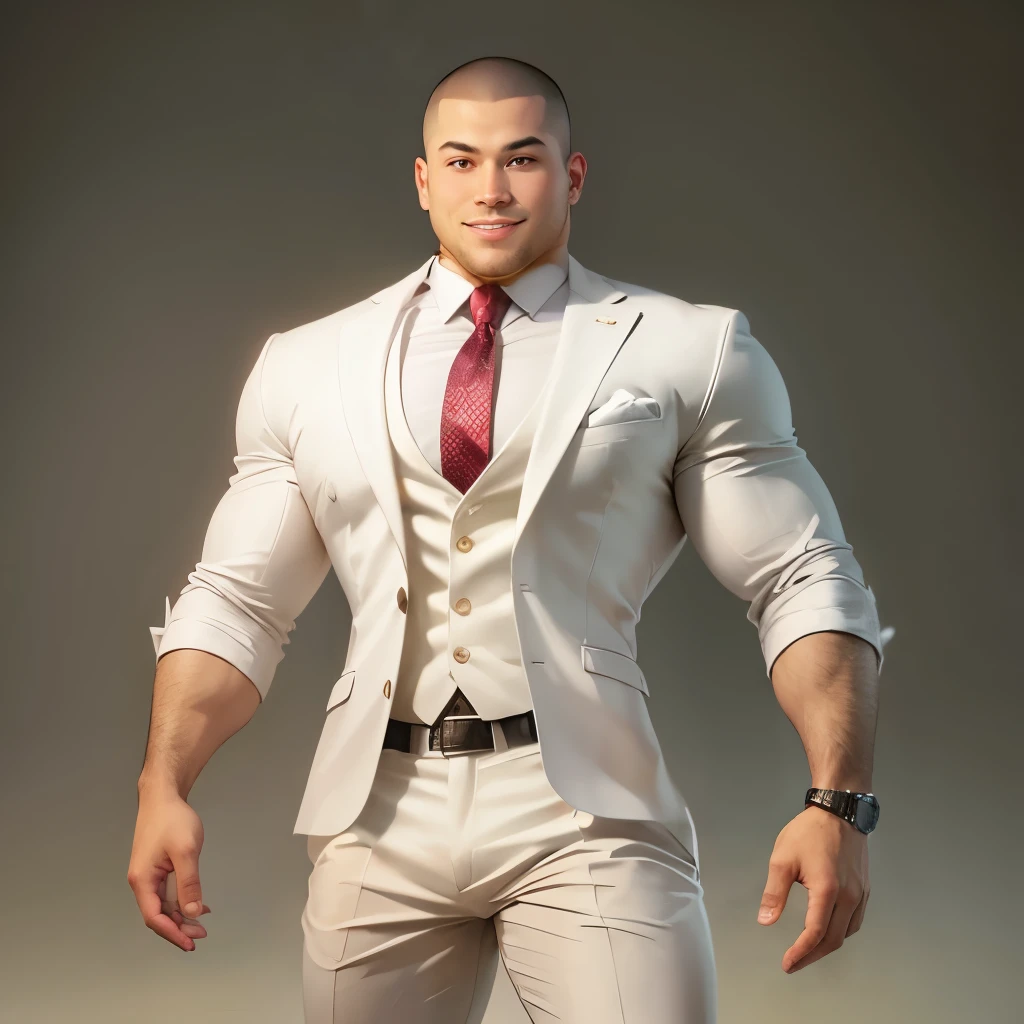 White business suit