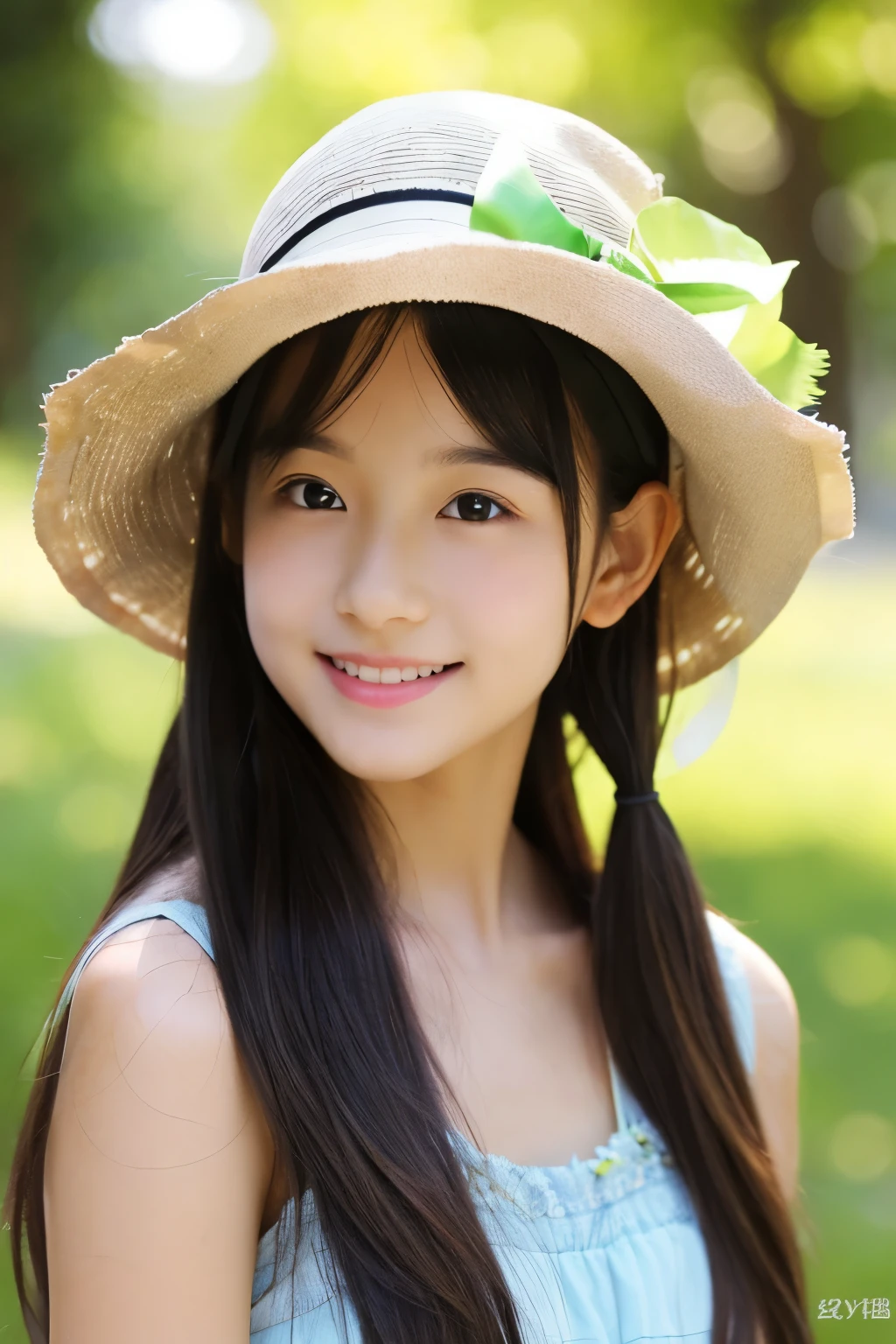 、hat、瞳がshine、目がbeautiful、Lively、beautiful、Lively、shine、beautifulなhat、