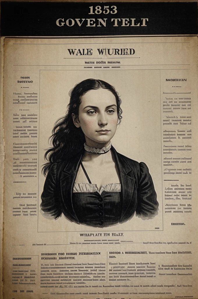 A paper of propaganda of 1853 who tell to wake up against the governement
