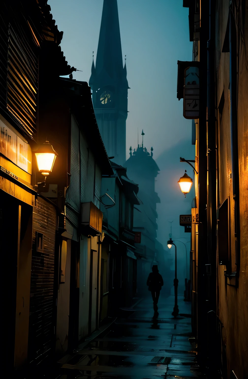 city,Spooky feeling,Extreme image quality,Weird Black Market