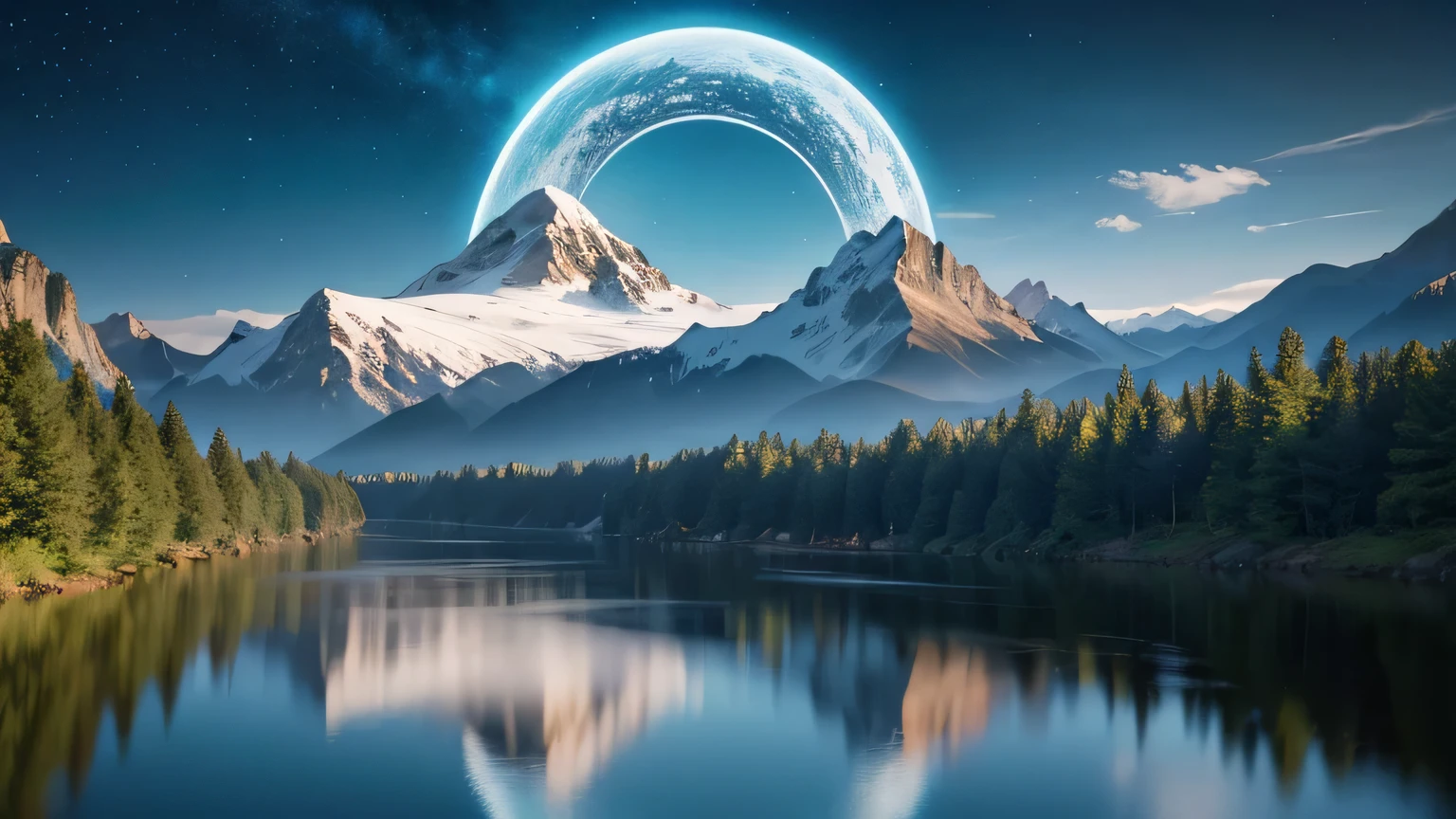 wallpaper in 16:9 ratio, combining the Taijitu circle, eight trigrams, and majestic mountain and river scenes. Hope you will find it reflects the true spirit and beauty of Taoism as well as the harmony of nature.