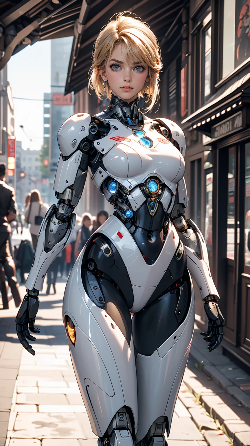 A woman in a robot suit poses next to an ancient building, Beautiful half-Caucasian cyborg girl, cute Cyborg Girl, Beautiful girl cyborg, Perfect Robot Girl, Cyborg Girl, Young cyborg woman, beautiful Female Robot, beautiful robot woman, Cyborg Girl, Perfect cyborg woman, Porcelain Cyborg, Female Robot, Beautiful Cyborg Images