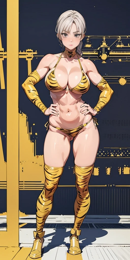 (masterpiece, best quality, ultra detailed, absurdness)1.5, 1girl Eris Boreas Greyrat (sexy, beautiful woman, perfect face, perfect eyes, perfect female body, huge breasts)1.5 (Japanese , skirt, brown schoolgirl shoes, long white socks, [knee socks thigh] loafers, long messy hair, big hair) (sitting on bed, crossed legs, inside a hospital), perfect lighting, smooth