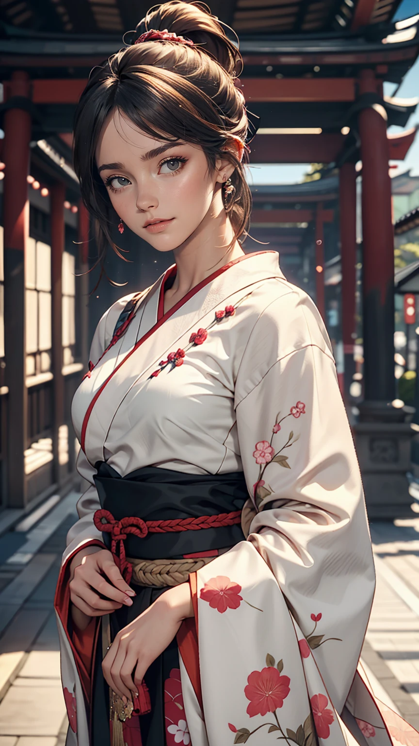 No sleeve, ponytail, Japanese Girls, 8k, Legal Photography, highest quality, masterpiece, Realistic, Photorealistic ultra-detailed, One Girl, cute, The best smile, Beautiful Eyes, Long Hair, Perfect Face,