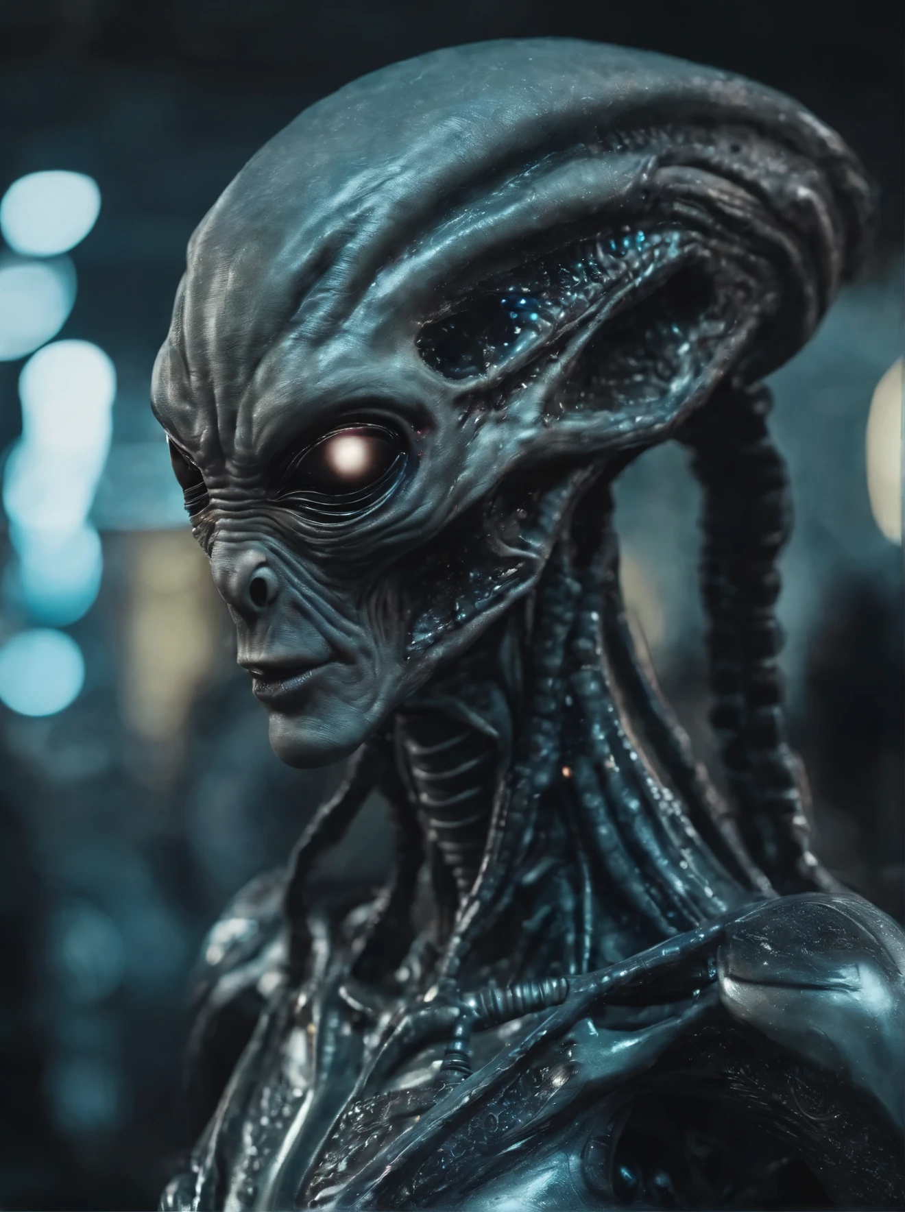 Various humanoid alien races, Sharp focus, 8K quality, RAW Photos, Intricate details