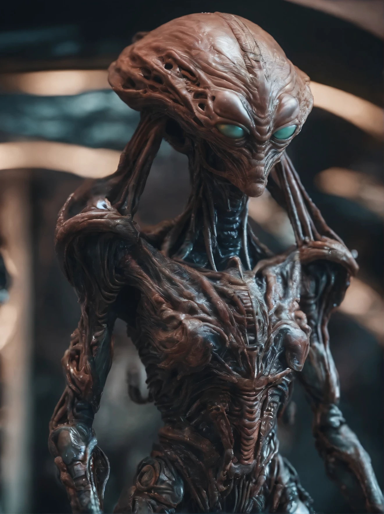 Various humanoid alien races, Sharp focus, 8K quality, RAW Photos, Intricate details