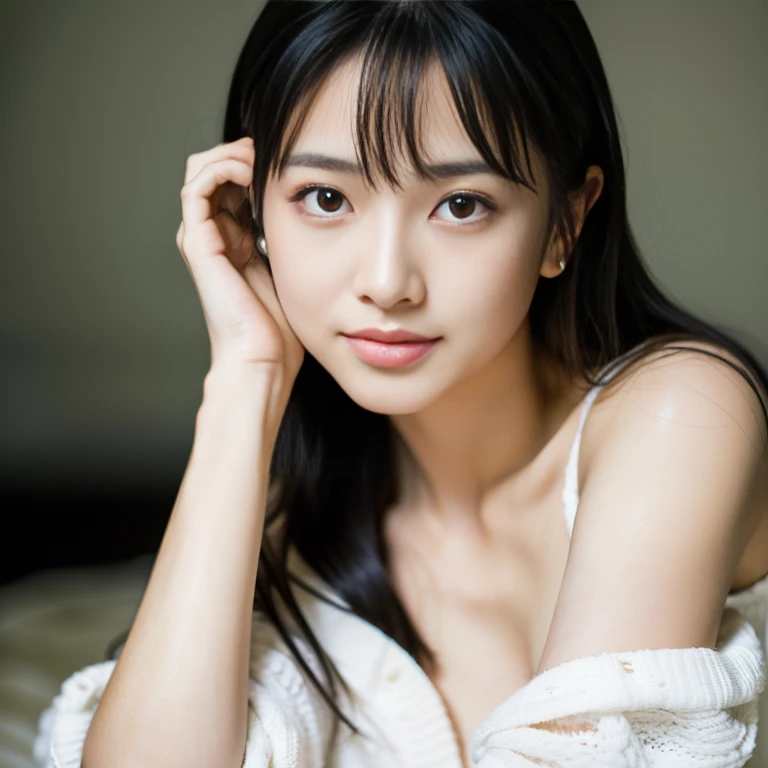 (masterpiece、highest quality、high resolution、Ultra-high resolution,8k), (Raw photo:1.2), (Photorealistic:1.4), (Beautiful girls,Sexy Actress,Japanese、cute), Clear black eyes, Beautiful black hair, Innocent,not clear , Sexy pose, (Perfect Anatomy、Perfect and beautiful hands and feet) , ((Japanese Girls' High School 、Summer uniform、Well-groomed、sense of cleanliness)),Laughter , Great healthy body, huge 、In detail,garden,tasteful, sunlight、Professional lighting for cinema、((Dynamic Pose)))、(Girl Stand)、Professional Cinema Lighting,(Artistic photography)、(Green World)