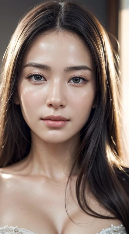 (photo realistic:1.4), (hyper realistic:1.4), (realistic:1.3), (softer light:1.05), (increase qualityแสงระดับโรงภาพยนตร์:0.9), 32ก, 1 girl,20 year old girl, realistic lighting, Backlight, Ray Trace, (Bright lighting:1.2), (increase quality:1.4), (The best quality genuine skin:1.4), Eyes with intricate details, A face with intricate details, Exquisite quality eyes, (Tired and sleepy and satisfied:0.0), (Increase the mood of the body:1.1), (Increase the beauty of the skin:1.1), naked
