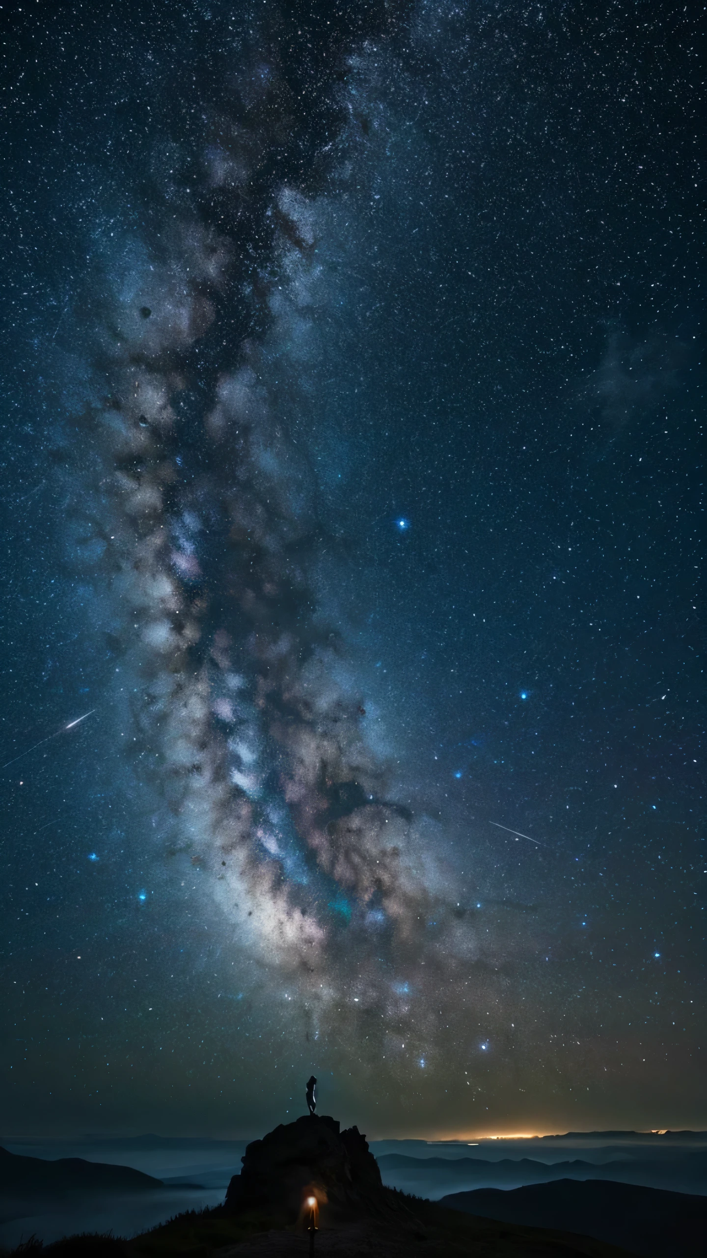 Highest quality,Fantasy,milky way